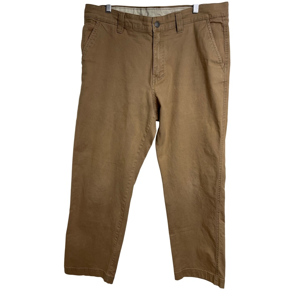 Columbia Utility Pants Mens 36x30 Brown Canvas Outdoor Workwear‎ Gorpcore E20